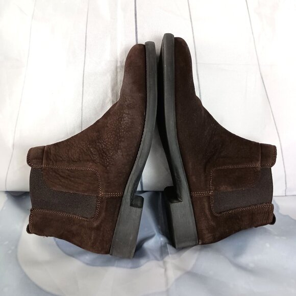 Zara Man Leather Chelsea Boots Brown Size 43/10 Men’s Shoes Retail $100 - Picture 6 of 10